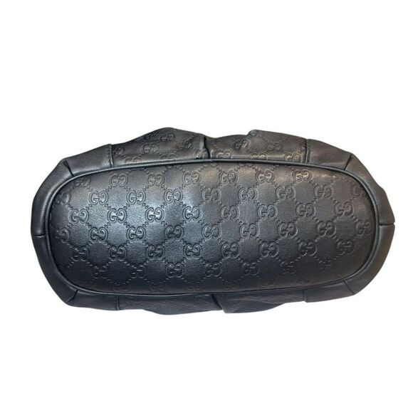 GUCCI Black Guccisima Leather Sukey 2way Satchel Bag Auth - Picture 6 of 16